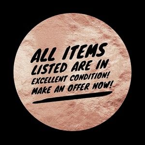 Items are like new condition! 🙆